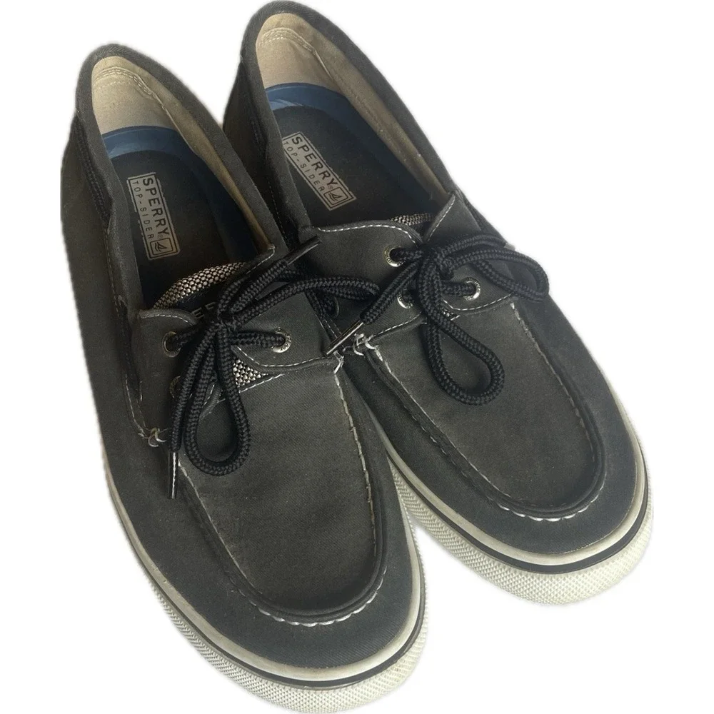 Sperry Top-Sider Men's Navy Canvas Boat Shoes US 11 Breathable Comfort